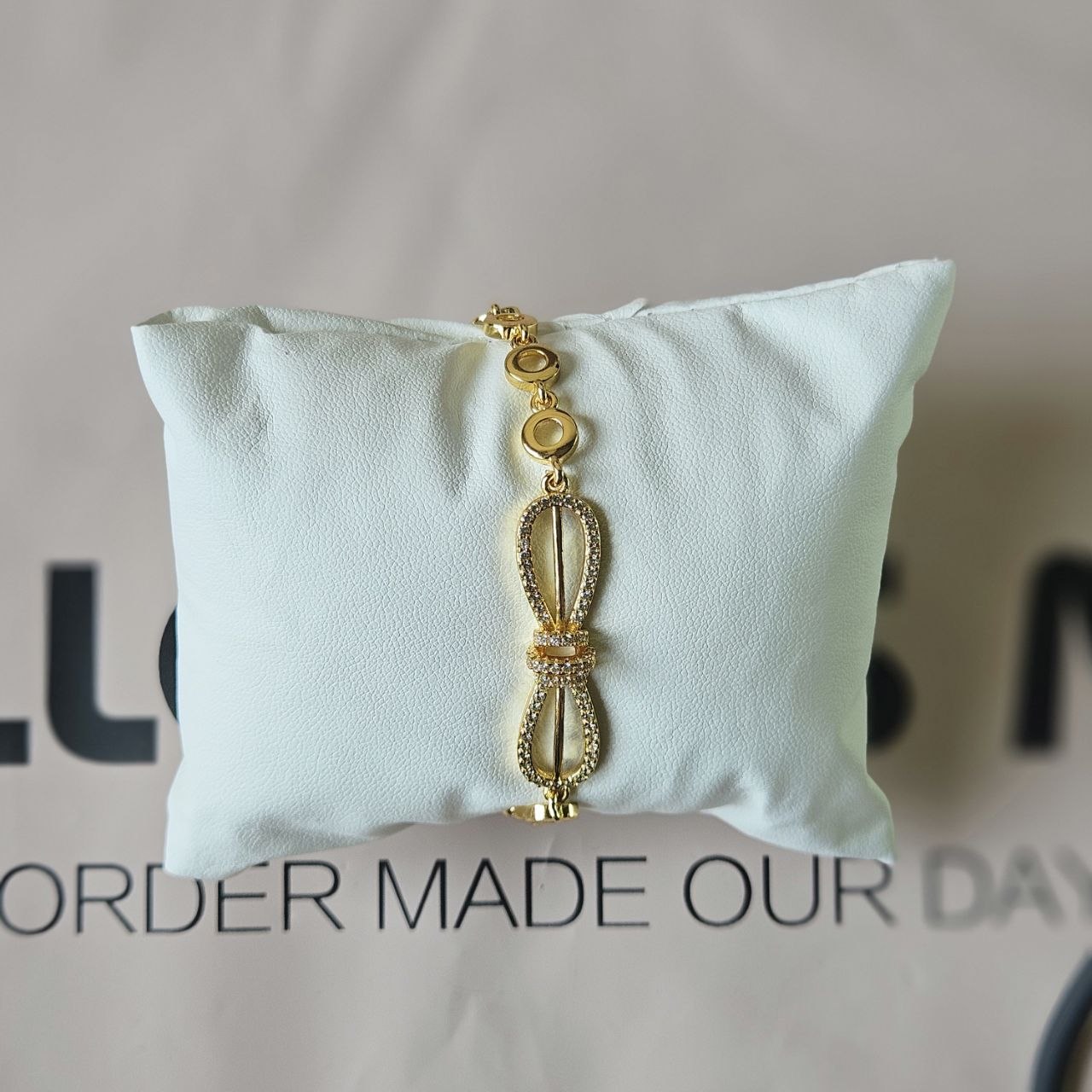 Infinity Bow Bracelet